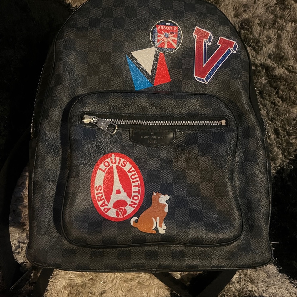 Louis Vuitton Josh Backpack Limited Edition Damier Graphite LV League - Picture 3 of 8